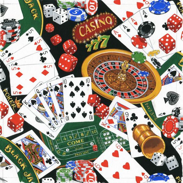 Monte Carlo Cards, Dice, Roulette, Casino, Black Jack, - Click Image to Close