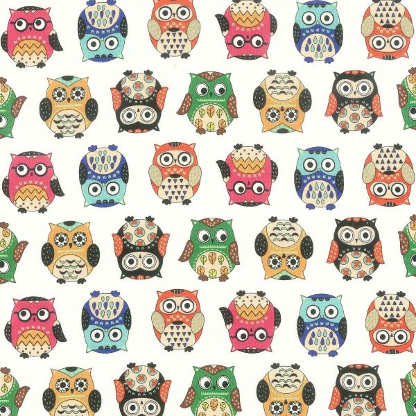 Colourful Owls - Click Image to Close