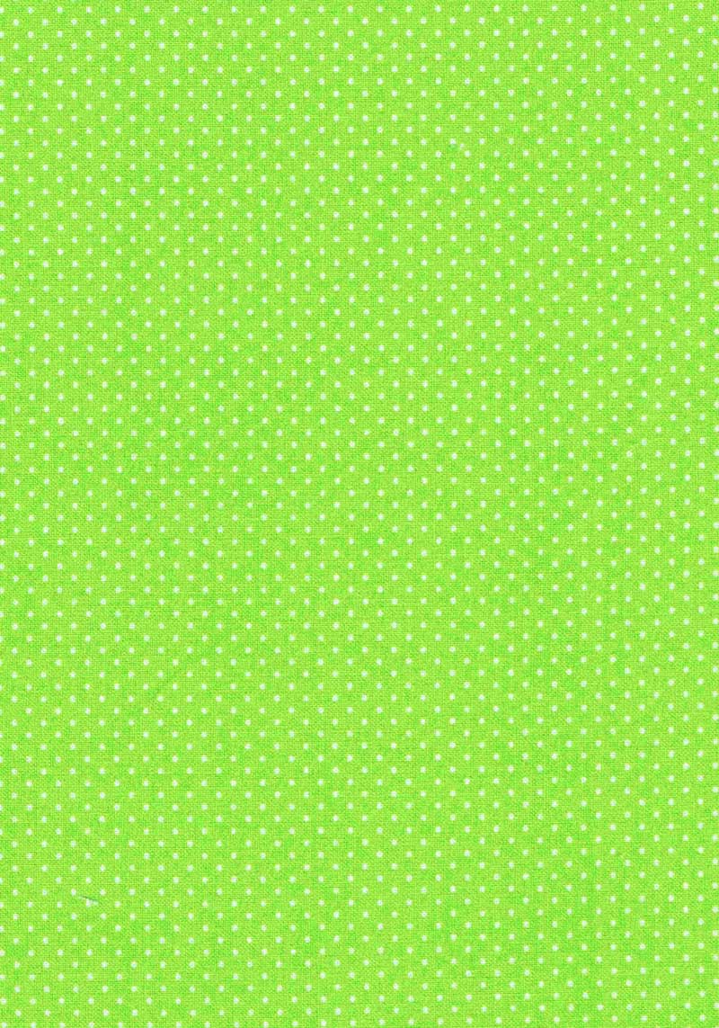 Mini Dots - Lime Green - Click Image to Close