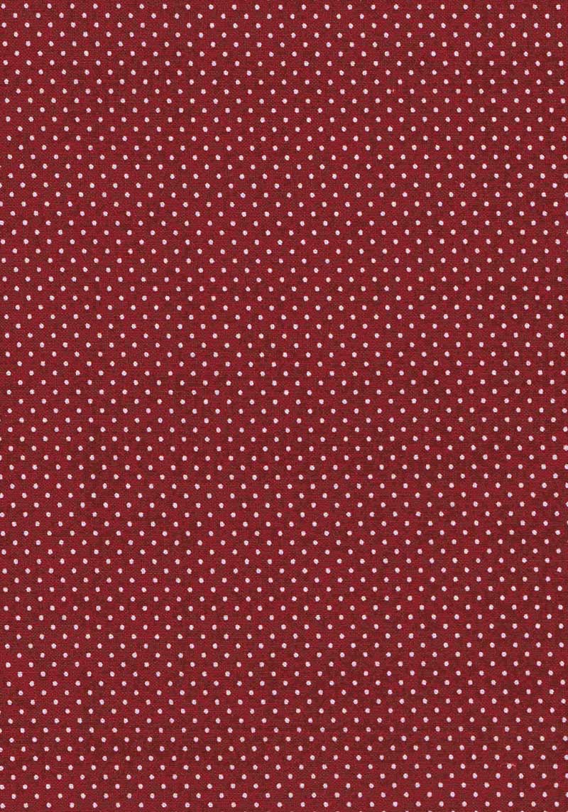 Mini Dots - Burgundy - Click Image to Close