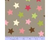 Zig Zag Collection Flannel - Green, Pink, Brown & White Stars