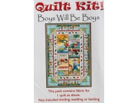 Boys Will Be Boys Quilt Kit