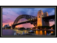 Sydney Sights: Harbor Bridge 24" x 44" Panel