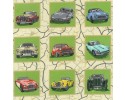 Classic Cars Panels - squares Vintage British