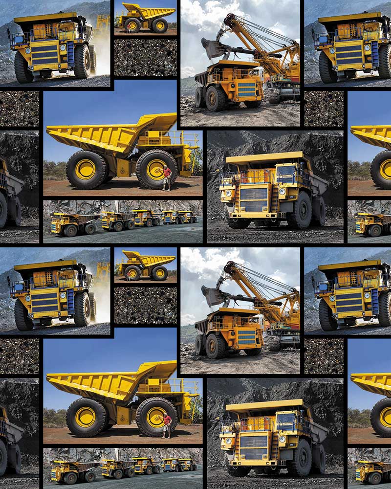 Mining Trucks Block Truck - Click Image to Close
