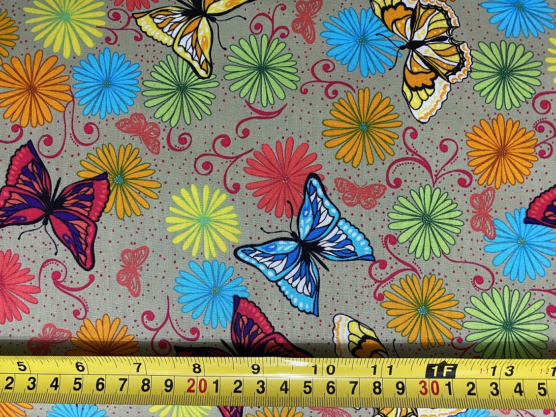 Butterflies Butterfly with Bright Flowers - Click Image to Close