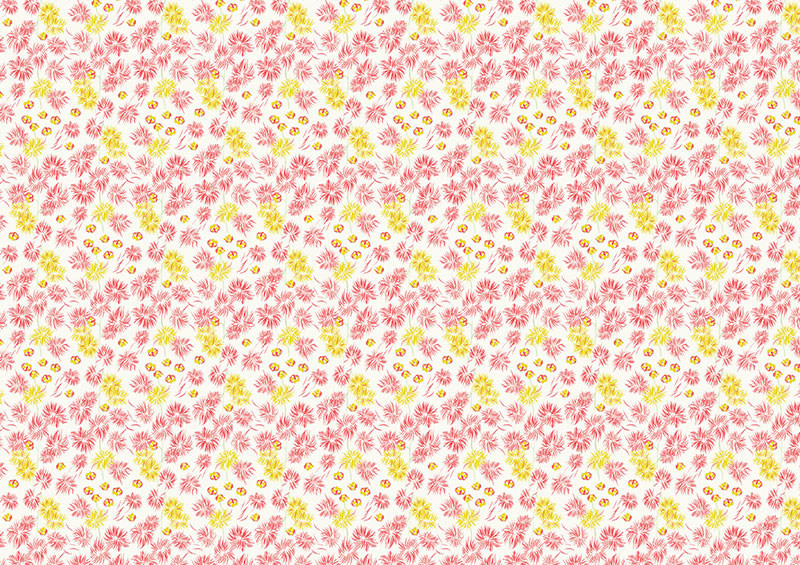 Bush Gum Blossoms: Pink & Yellow Wattle Waltz - Click Image to Close