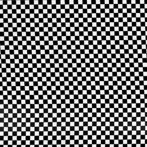 Motocross, Motor Bikes, Motor Cylces Black and White checked - Click Image to Close
