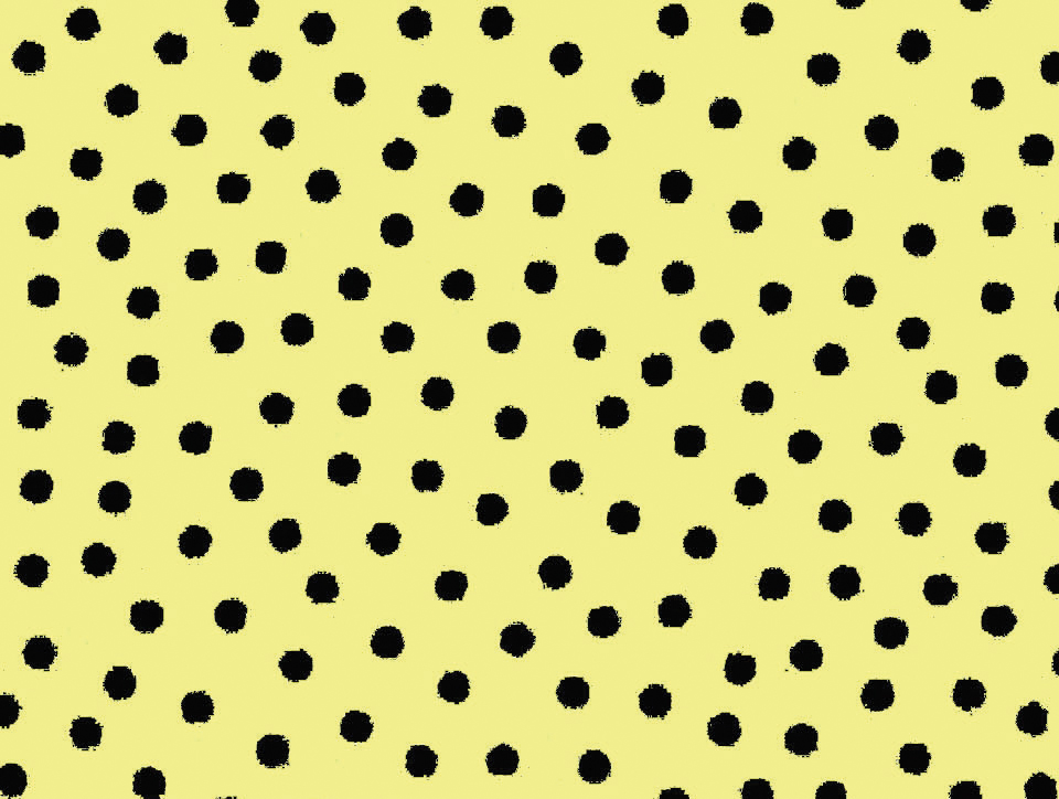 Black Dots on Yellow - Click Image to Close