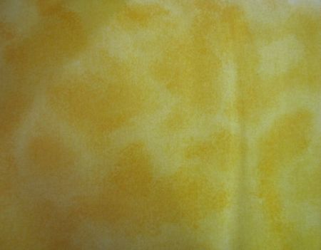 Yellow Mottled Tie Dyed Fabric
