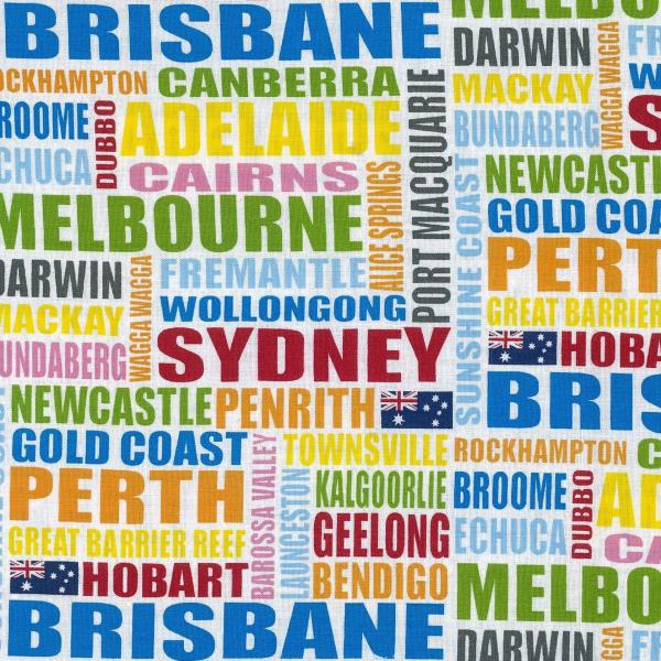 Australian City Names - Click Image to Close