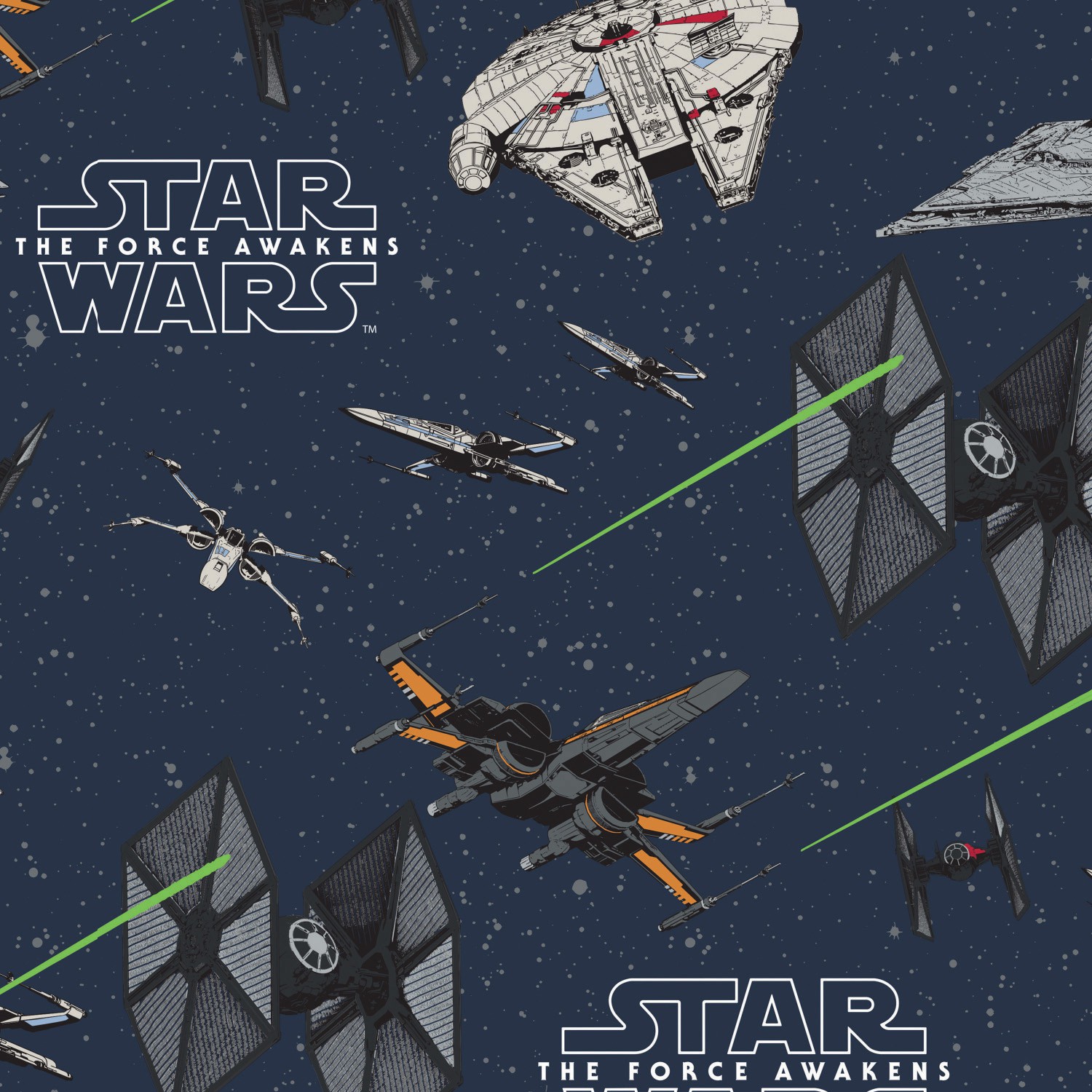 Multi Star Wars The Force Awakens Ships - Click Image to Close