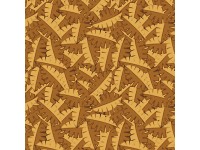 Brown Dinosaur Scales on a Brown Background