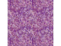Cat-I-Tude: Triangular Motion Purple with Gold Metallic Print