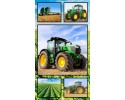 Farm Machines: Collage 24" x 44" Panel