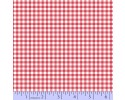 Zig Zag Collection Flannel - Small Bright Pink & White Check