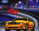 FORD MUSTANG PANEL 90cm x 110cm