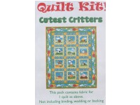 Cuttest Critters Quilt Kit