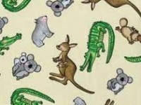 Down Under Crocodile kangaroo koala wombat platypus