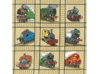 Locomotive Trains Panel - squares