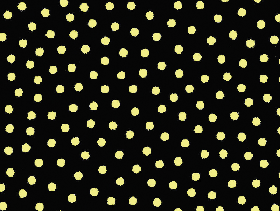 Yellow Dots on Black - Click Image to Close